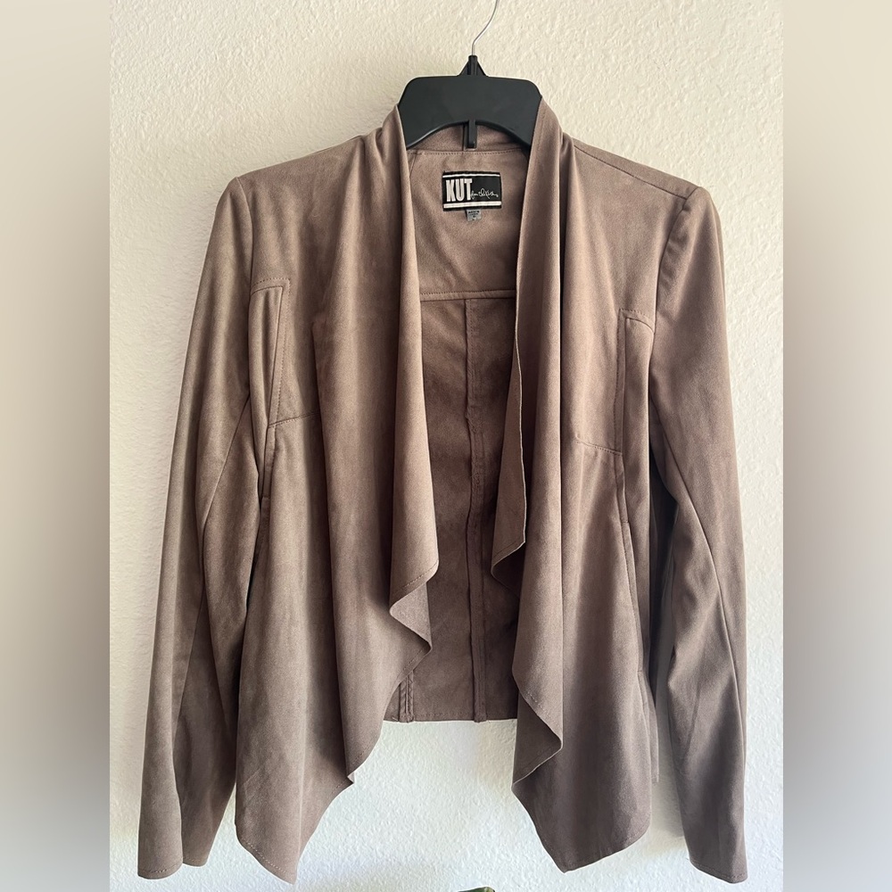 Kut from the Kloth drape front jacket